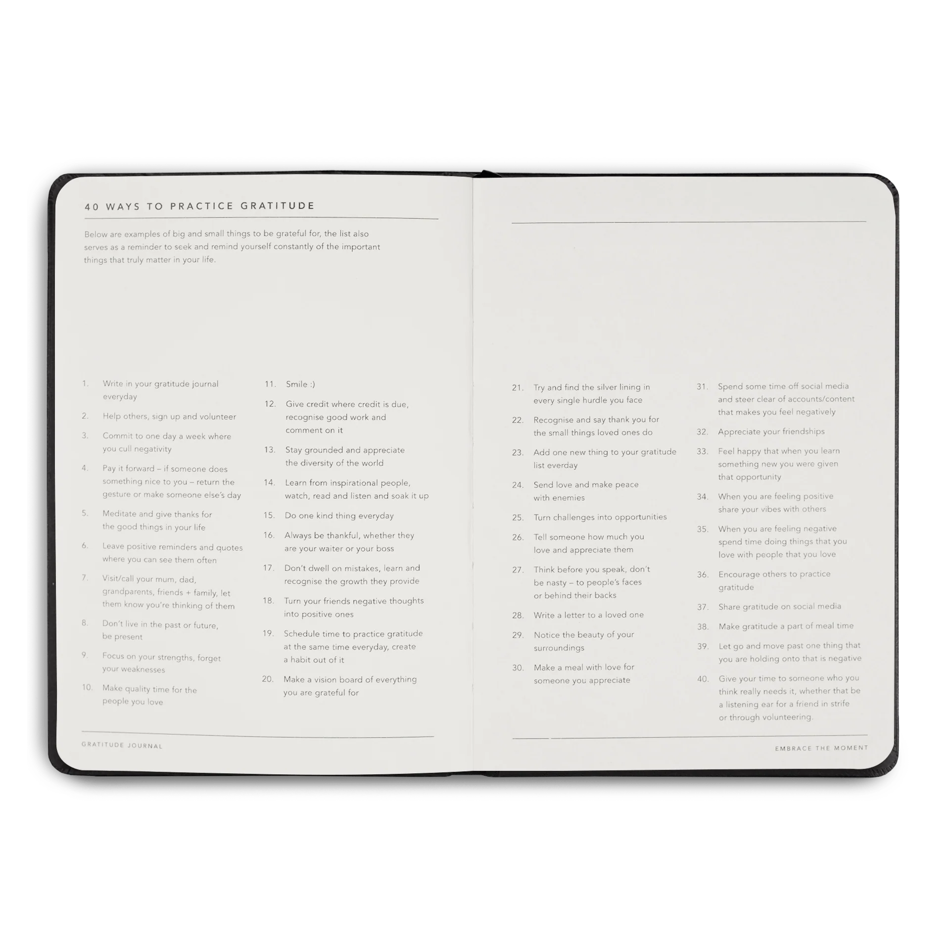 MiGoals Gratitude Journal Teal Green - Image 4