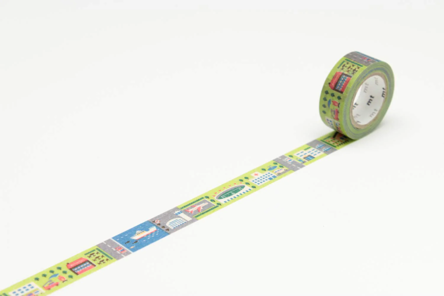 MT for Kids ''Work-Town'' Washi Tape 1 Roll - Image 3