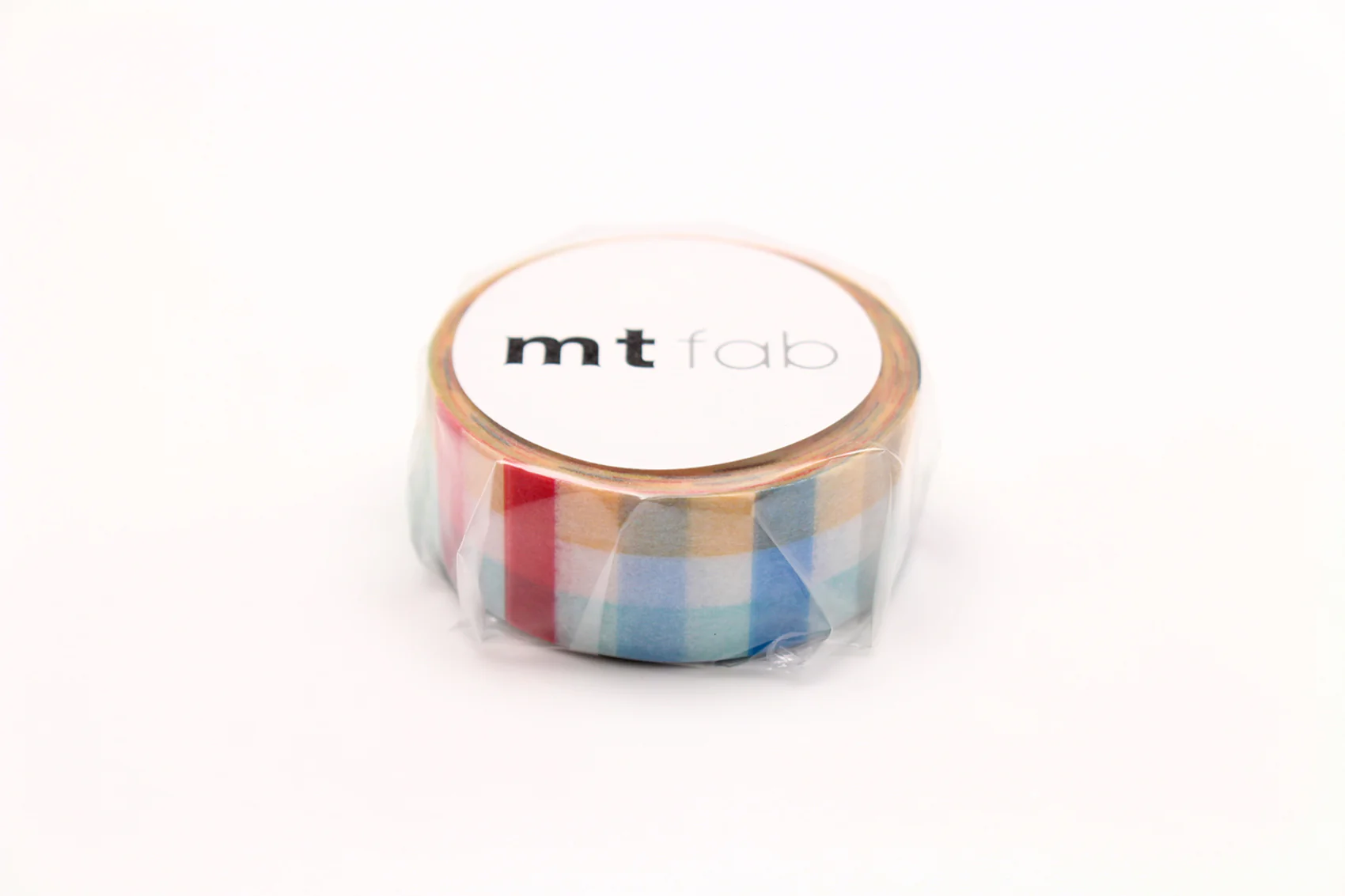 MT Fab Plaid Washi Tape 1 Roll - Image 3
