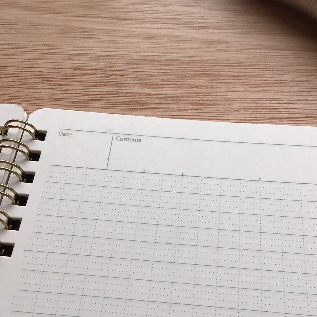 Nakabayashi Blue Logical Prime Ringbound Notebook B5 6mm Ruled - Image 6