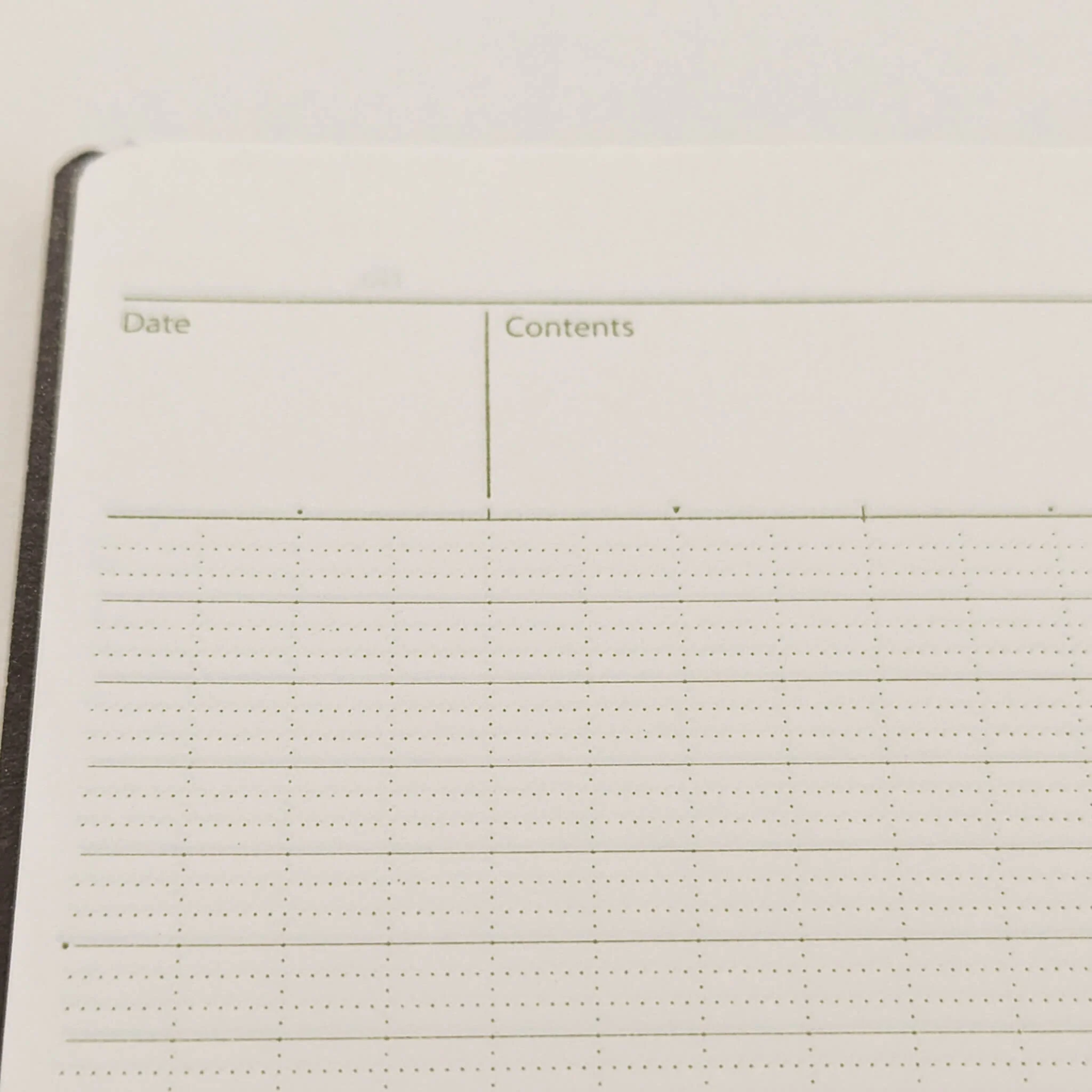 Nakabayashi Logical Prime Blue B5 Threadbound Notebook 6mm Lined - Image 4