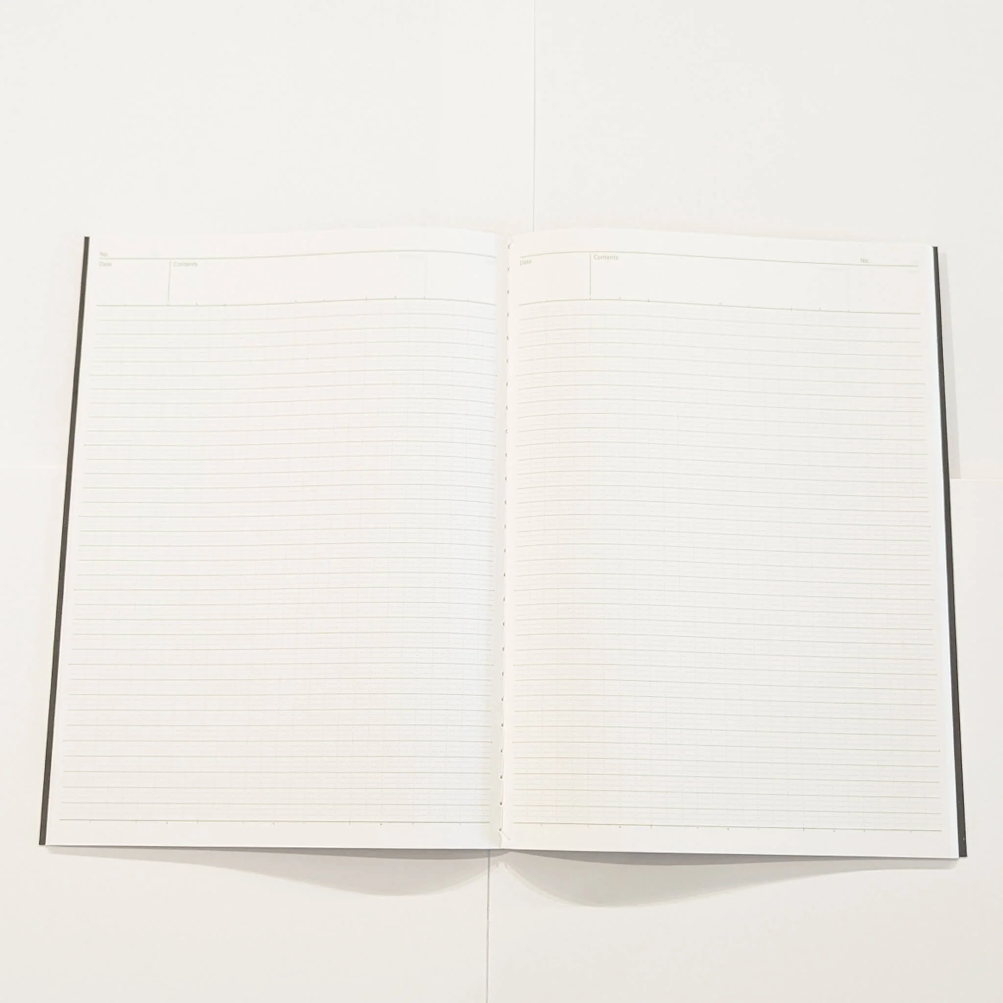 Nakabayashi Logical Prime Blue B5 Threadbound Notebook 6mm Lined - Image 5