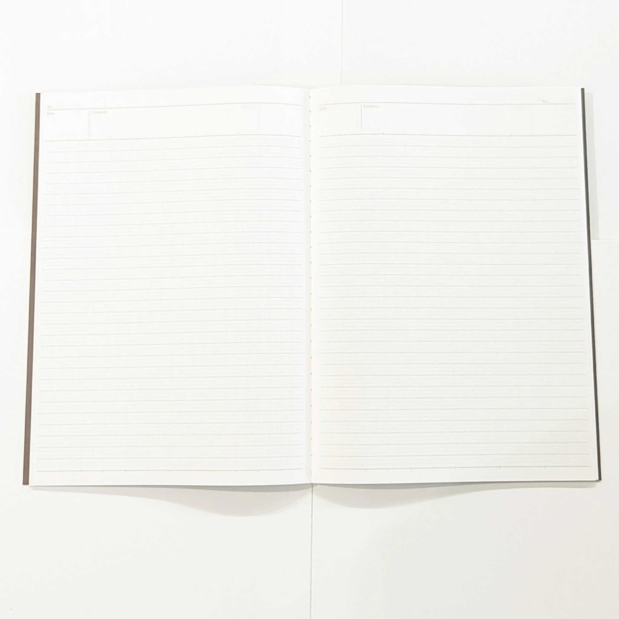 Nakabayashi Logical Prime Green B5 Threadbound Notebook 7mm Lined - Image 3