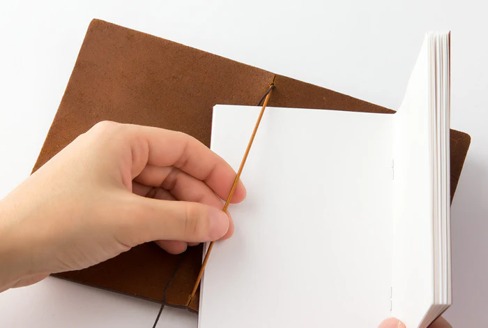 Traveler's Company Notebook Passport Size Camel Brown - Image 5