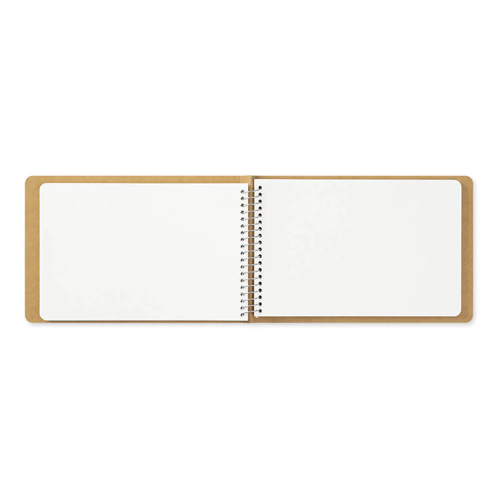 Traveler's Company Spiral Ring Notebook B6 - MD White Blank - Image 5