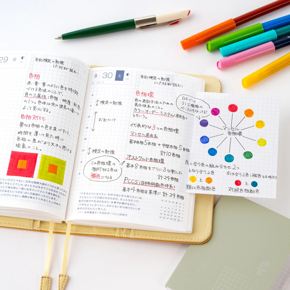 Hobonichi TSUKI no IRO: Add-on Sticky Notes - Image 3